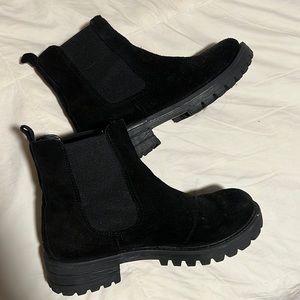 Black ASOS boots